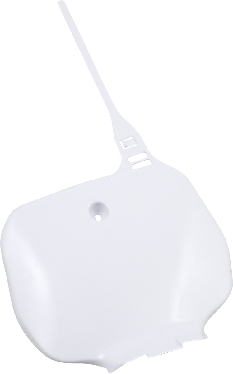 Front Number Plate - White 1992 - 1999