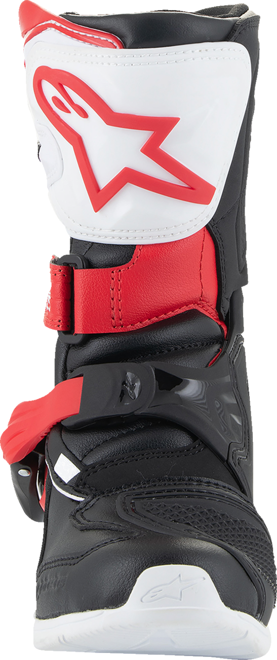 Kids Tech 3S Boots - Red/Black/White - US 1 / EU 33