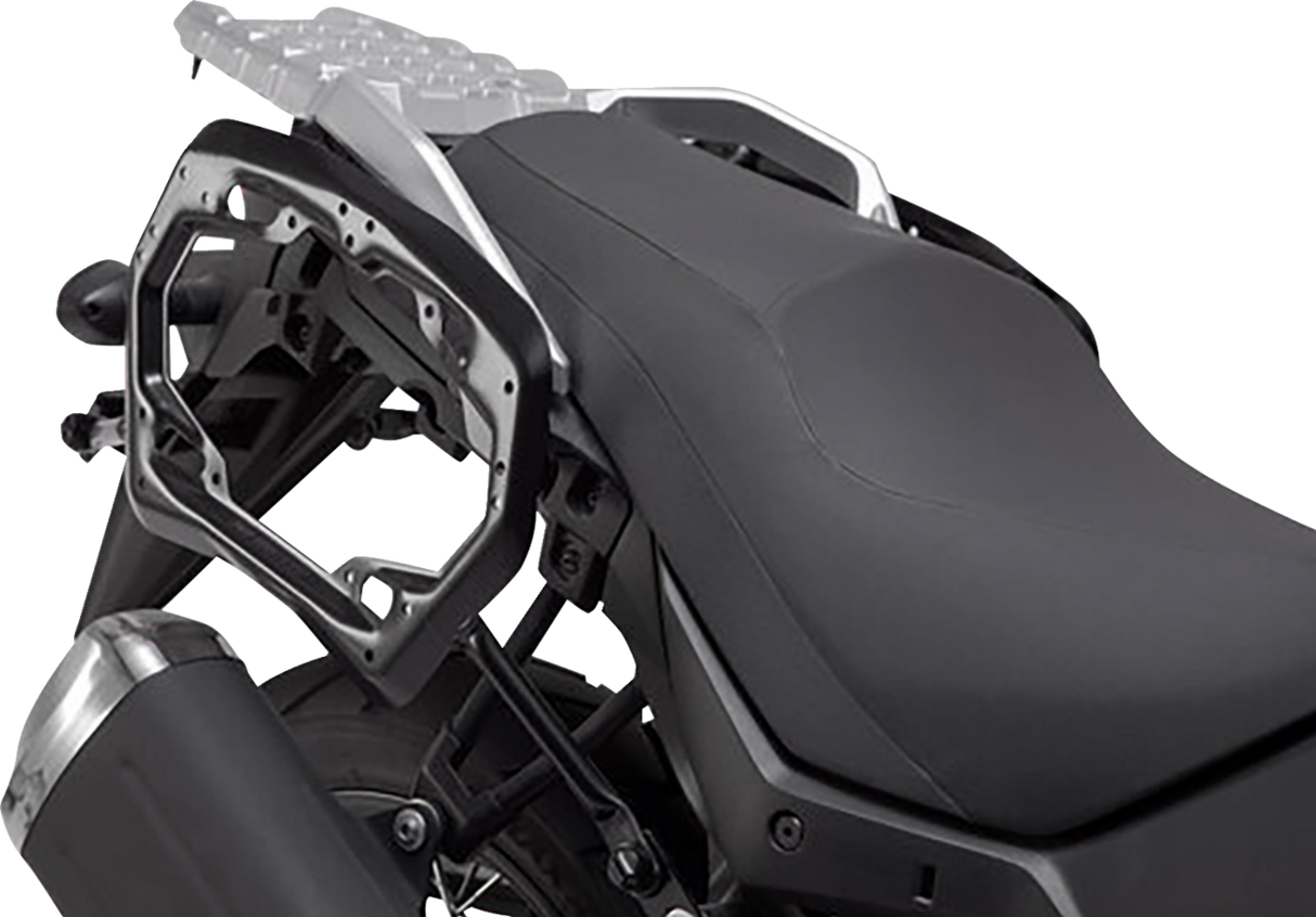 TRAX ADV Aluminum Case System - Silver - Suzuki V-Strom 650 \'16-\'24 2016 - 2024