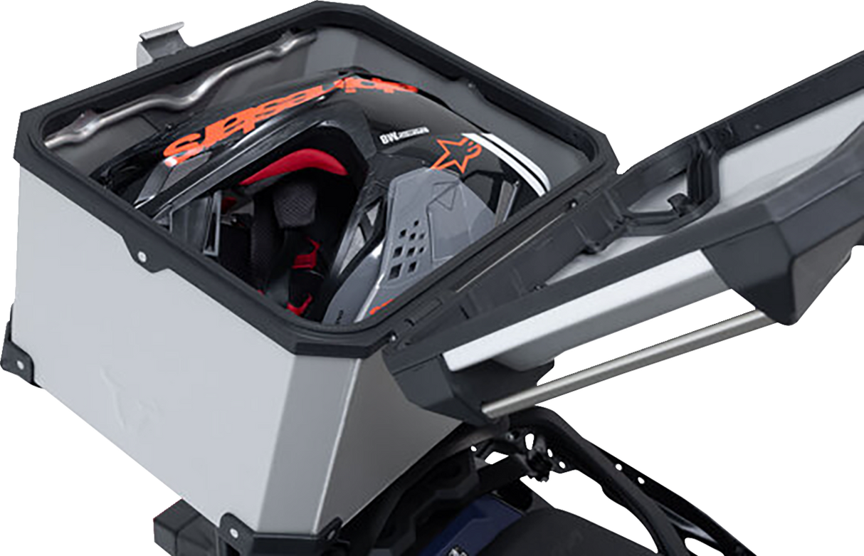 TRAX ADV Top Case System - Silver - Suzuki V-Strom 650 \'16-\'24 2016 - 2024