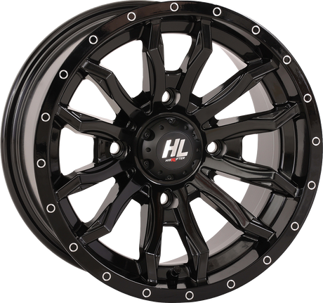Wheel - HL21 - Front/Rear - Gloss Black - 14x7 - 4/137 - 4+3 (+10 mm) 1992 - 2024