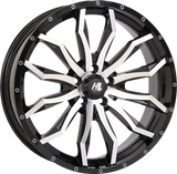 Wheel - HL21 - Front/Rear - Gloss Black w/Machined - 20x7 - 5/4.5 - 4+3 (+10 mm) 2022 - 2024