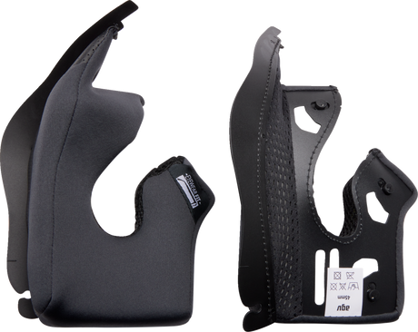 K3 Cheek Pads - Gray/Black - 35 mm