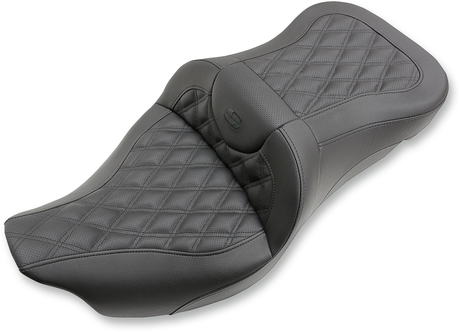 Extended Reach Roadsofa™ Seat - Lattice Stitched - without Backrest - \'08-\'23 FL 2008 - 2023