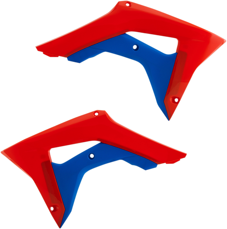 Radiator Shrouds - Red/Blue 2017 - 2021