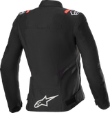 Stella T-SPS v2 WP Jacket - Black/White/Red Fluo - Large