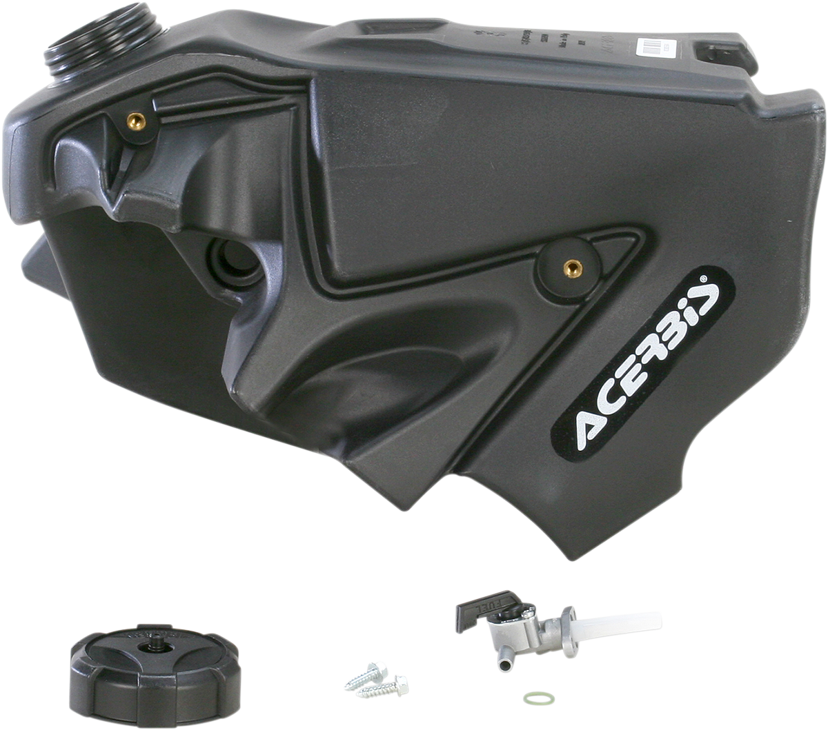 Fuel Tank - 2.2 Gallon - Yamaha - Black 2007 - 2021
