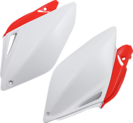 Side Panels - Red/White 2006 - 2009