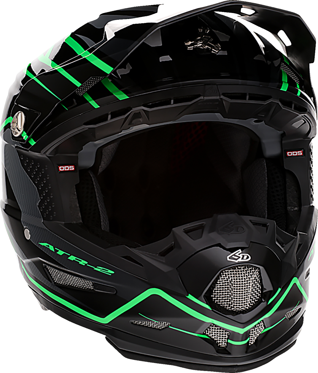 ATR-2 Helmet - Phase - Black/Green - 2XL