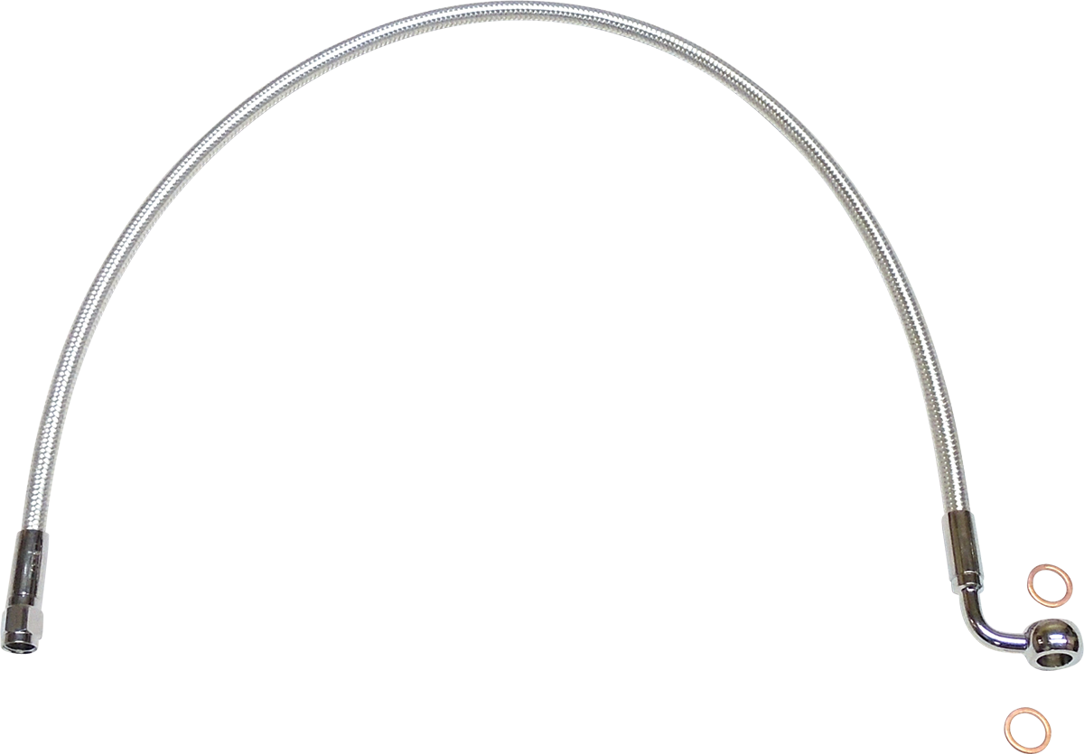 Brake Line - 10 mm-90° - 23\" - Sterling Chromite II