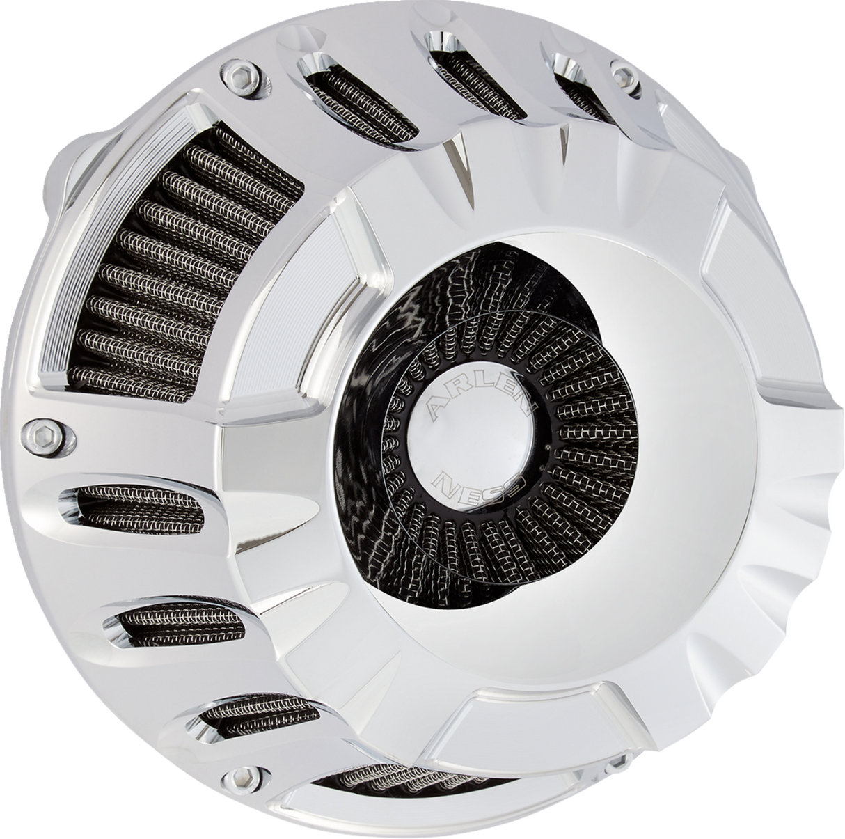 Inverted Series Air Cleaner Kit - Deep Cut - Chrome 2023 - 2024
