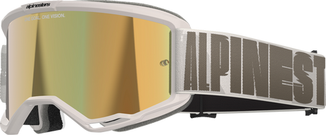 Vision 5 Goggle - Hollow - Wind - Gold Mirror Lens