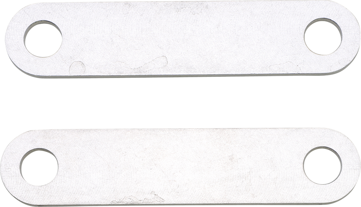 Hugger Front Fender Mounting Blocks - For 16\"/18\" Wheels - Satin 1986 - 2017