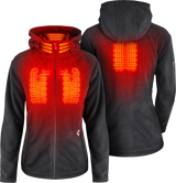 Women\'s 7V Thermite Fleece Heated Jacket 2.0 - Gray - Large