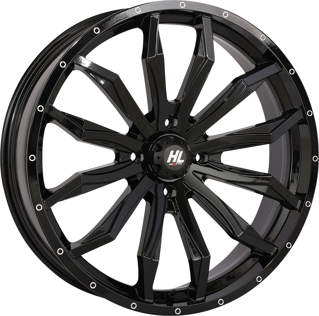 Wheel - HL21 - Front/Rear - Gloss Black - 22x7 - 5/4.5 - 4+3 (+10 mm) 2022 - 2024