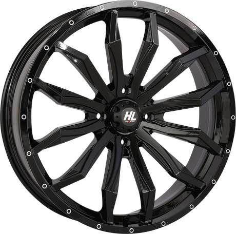 Wheel - HL21 - Front/Rear - Gloss Black - 22x7 - 5/4.5 - 4+3 (+10 mm) 2022 - 2024