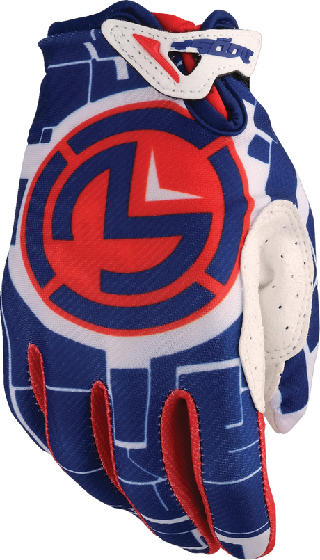 Youth SX1™ Gloves - Red/White/Blue - XS