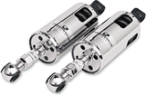 422 Series Adjustable Shocks - Chrome - Standard 1989 - 1999