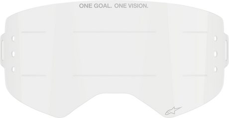 Supertech Roll-Off Goggle Lens - Clear