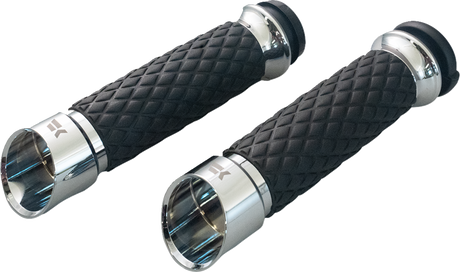 Edge Grips - Custom Contour - Diamond - Chrome 2008 - 2024
