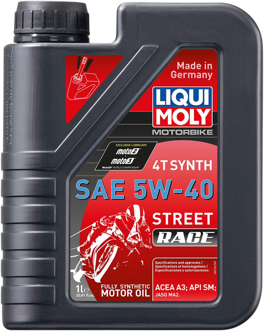 Street Race Synthetic 4T Oil - 5W-40 - 1L