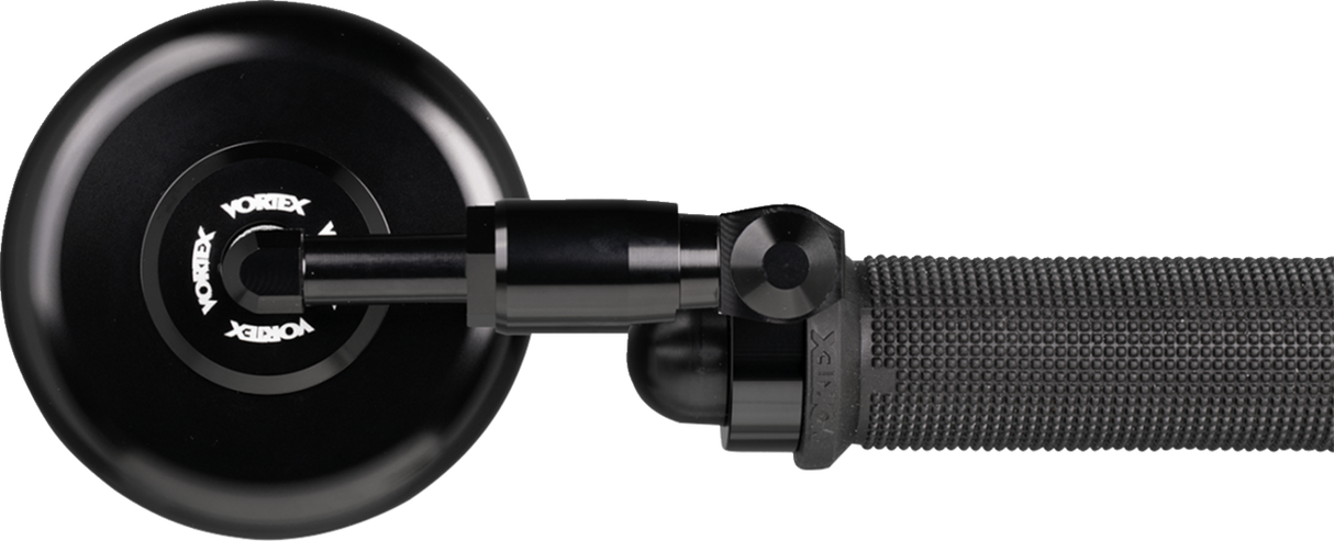 Mirror - X30 - Side View - Round - with 1\" Clamp - Black - Left/Right