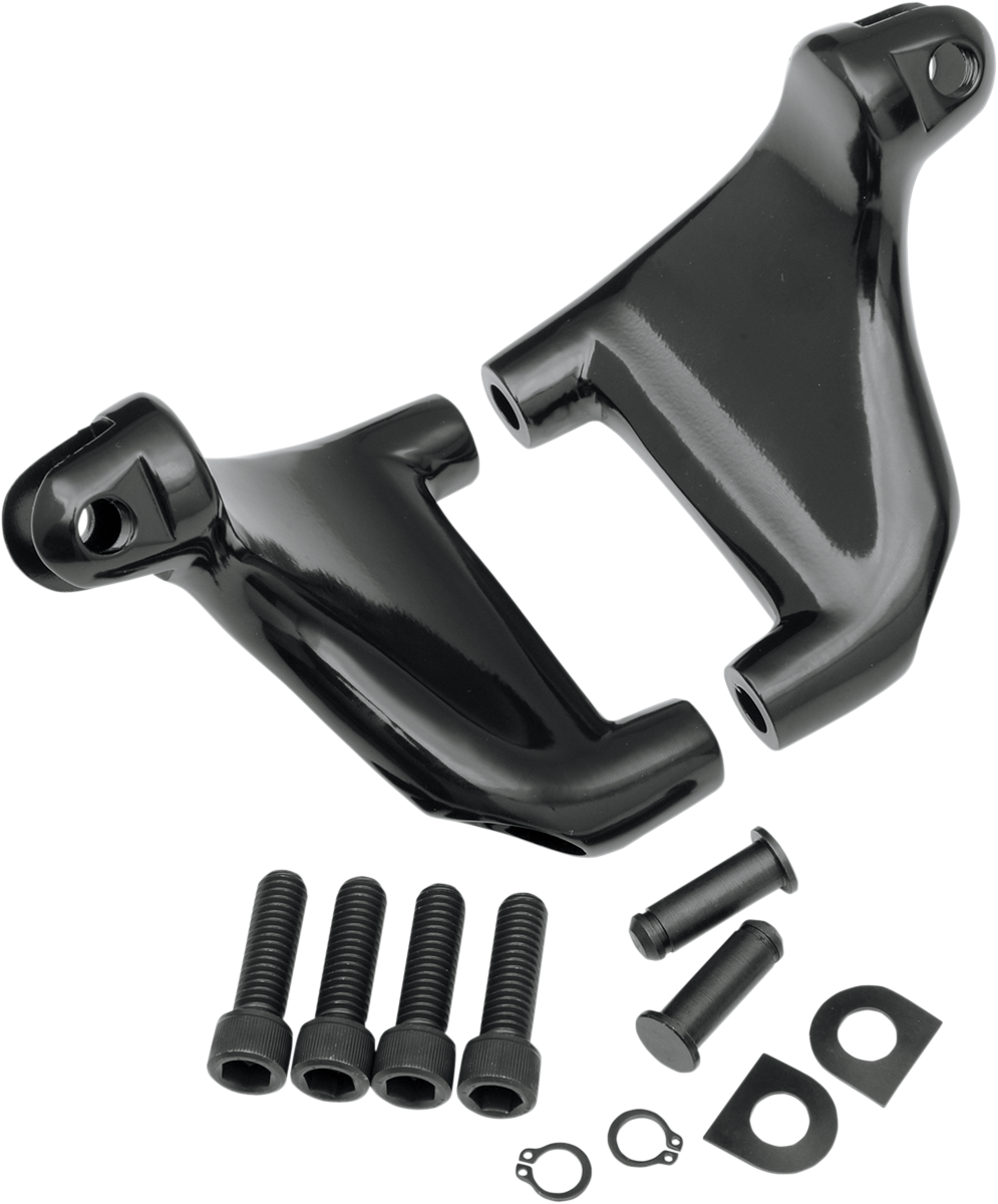 Passenger Peg Mount - Black - XL \'04-\'13 2004 - 2013