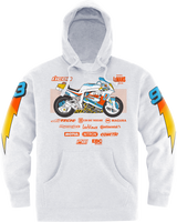 Gixxer Johnny Hoodie - White - 2XL