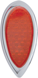 Taillight - Tear Drop - Red Lens