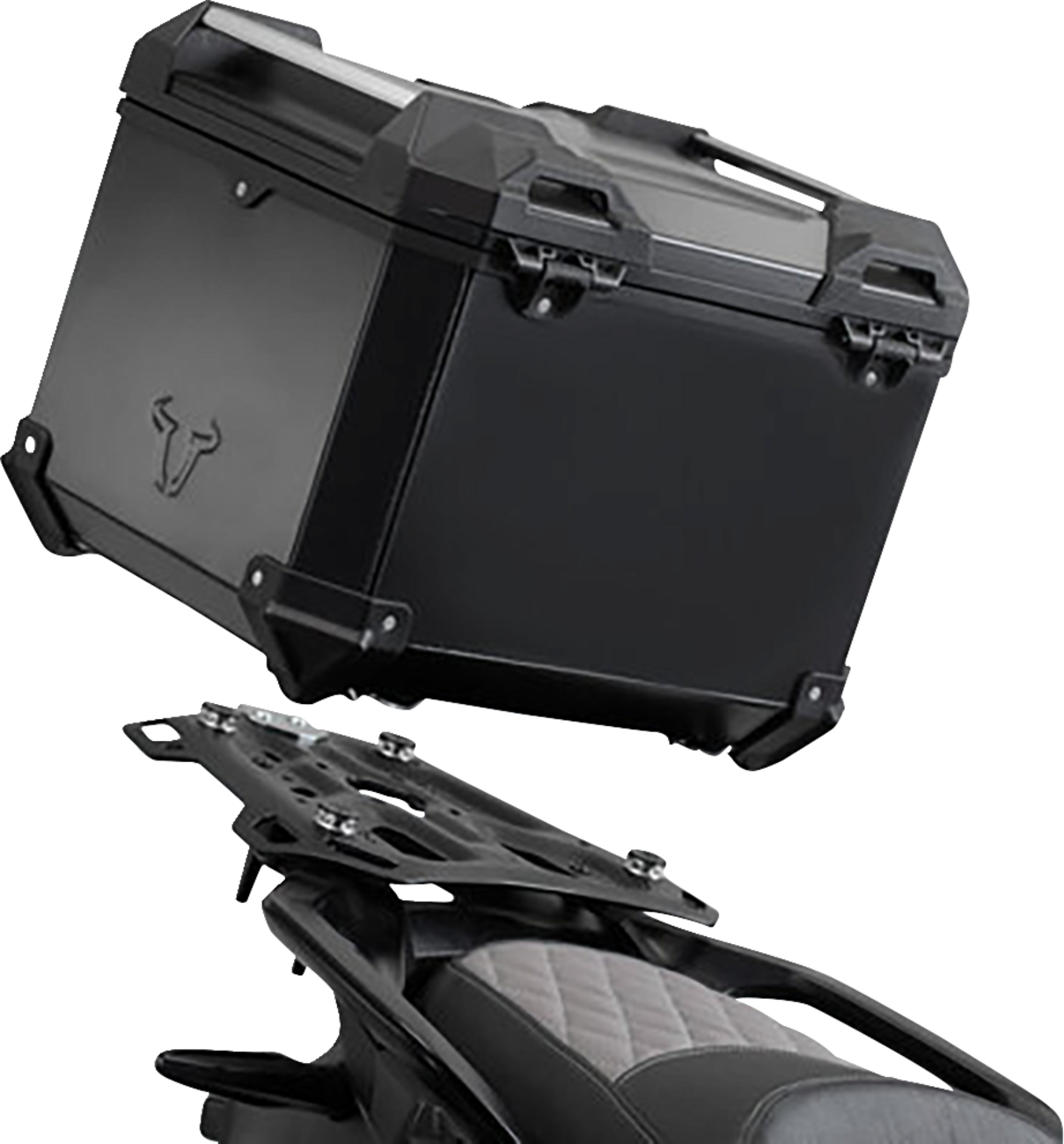 TRAX ADV Top Case System - Black - Triumph Tiger 1200/Tiger Explorer 1200 \'12-\'21 2012 - 2021