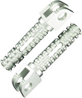 Footpegs - Silver 1988 - 2009