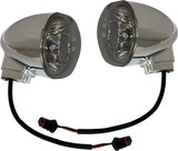 Turn Signal - Rear - Smoke/Amber - Chrome 2021 - 2025