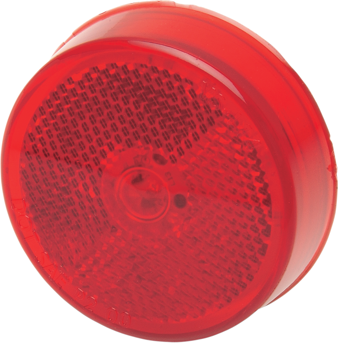 2.5\" Round LED Light - Red