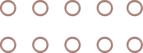 Upper Pushrod Cover O-Ring - 10 Pack 1999 - 2024