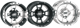 SS Alloy SS112 Sport Wheel - Rear - Black - 10x8 - 4/110 - 3+5 1986 - 2016