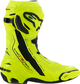 Supertech R Vented Boots - Fluorescent Yellow/Black - US 12.5 / EU 48