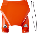 Raptor 2 Number Plate - Orange/White 2023 - 2024