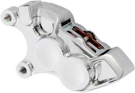 4-Piston Caliper - Left - 11.8\" - Chrome 2006 - 2022