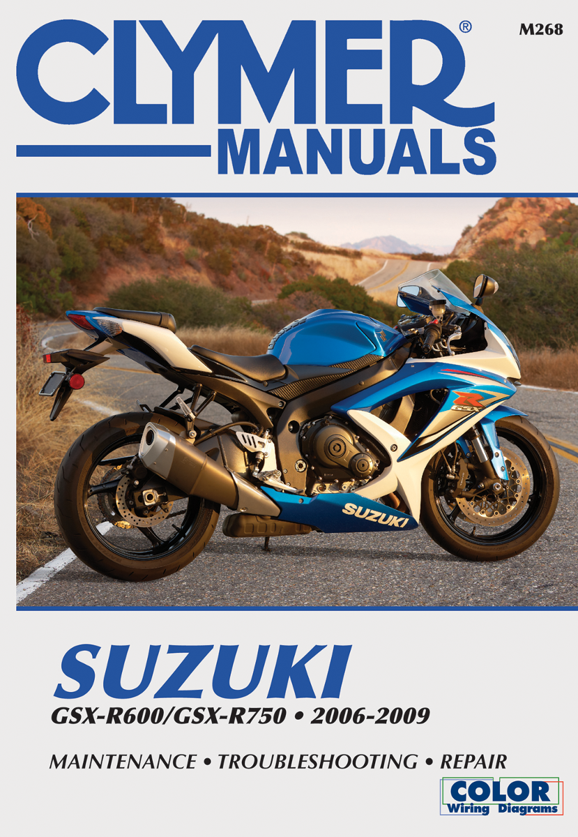 Manual - Suzuki GSX 600/750 \'06-\'09 2006 - 2009