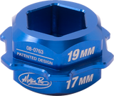 Adapter - T6 Combo Lever - Hex - 30 mm - 17/19 mm