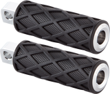 Diamond Footpegs - Male Mount - Chrome