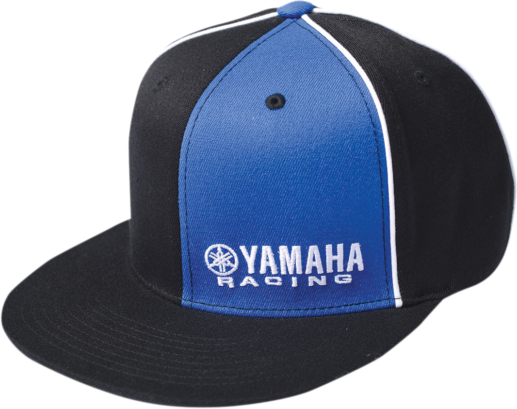 Yamaha Racing Flexfit® Hat - Black/Royal Blue - Large/XL