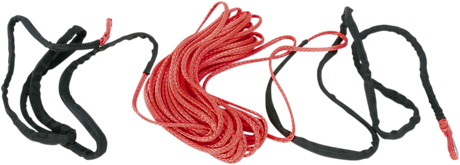 Winch Rope - Red - 3/16\" x 50\'