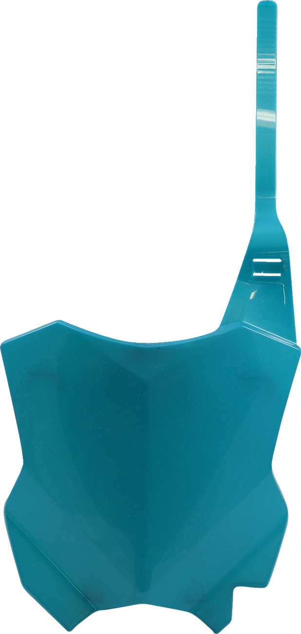 Front Number Plate - Teal 2016 - 2023