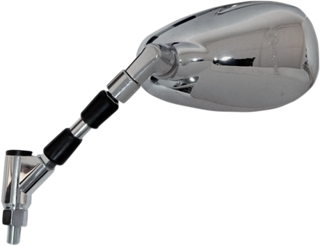 Mirror - Side View - Oval - Chrome - Left 2009 - 2015