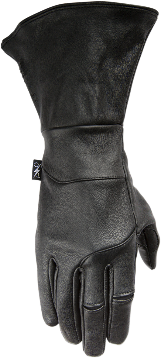 Siege Insulated Gauntlet Gloves - Black - Large
