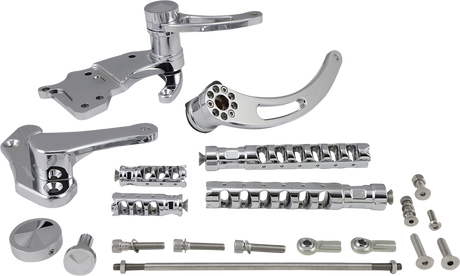Forward Control - Chrome - Slotted 2009 - 2013