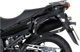 TRAX ADV Aluminum Case System - Black - Suzuki V-Strom 650 \'04-\'10 2004 - 2010