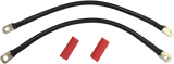 Black Battery Cable Set - \'04-\'09 XL 2004 - 2009