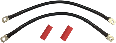 Black Battery Cable Set - \'04-\'09 XL 2004 - 2009